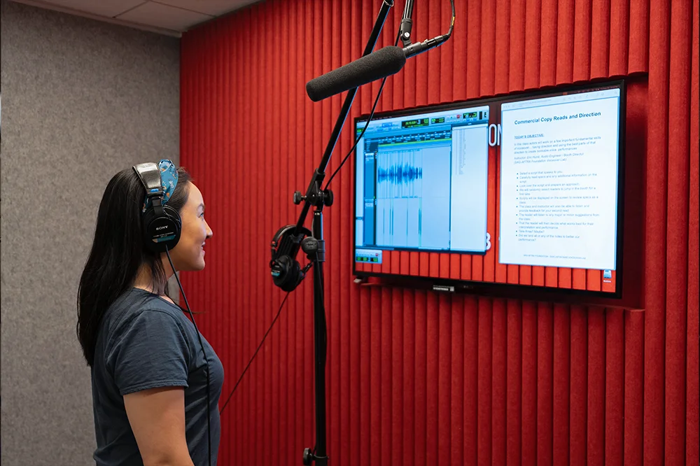 情深叉喔游戏对白录制现场